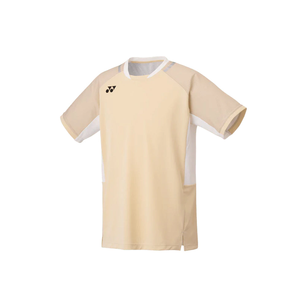 Yonex Men's Crew Neck Shirt 10633 (Ice Beige)