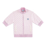 Sergio Tacchini Leila Short Sleeve Track Jacket - Pale Mauve