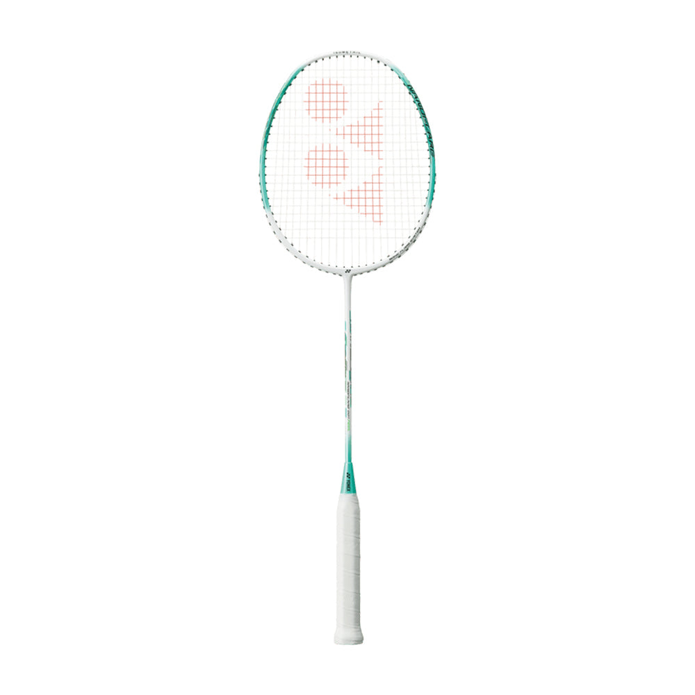 Yonex Badminton Racquet Nanoflare 001 Feel (Strung) - White/Mint