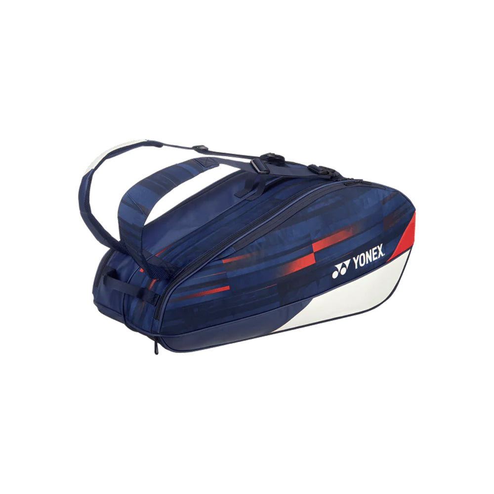 Yonex Pro 6 Racquet Bag - Olympic Limited Edition (White/Navy/Red)