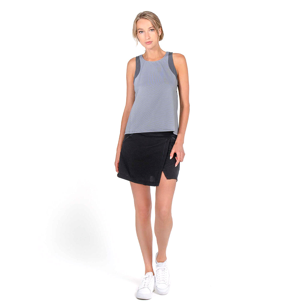 inPhorm NYC Lana Tennis & Golf Wrap Skirt - Black