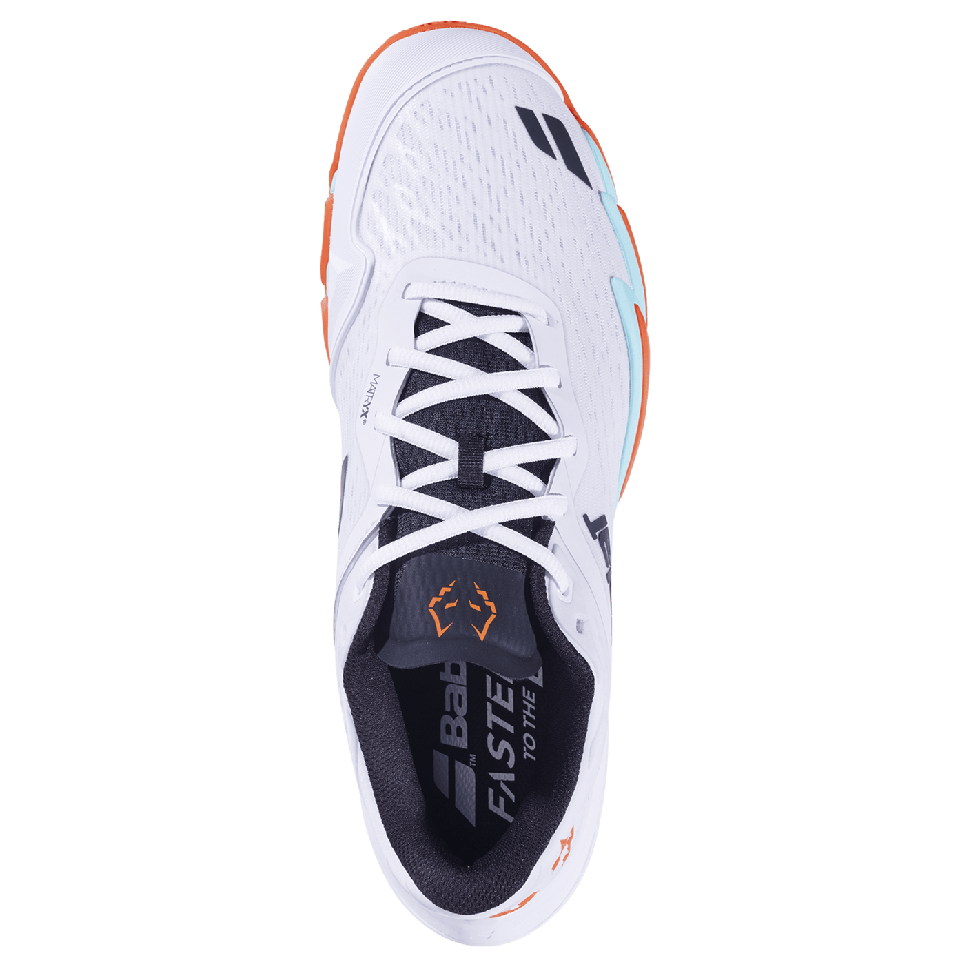Babolat Padel Shoes Premura 3 Lebron | Men - White & Orange