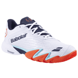 Babolat Padel Shoes Premura 3 Lebron | Men - White & Orange