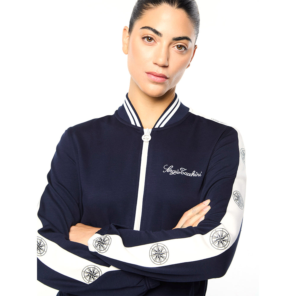 Sergio Tacchini Women's Bussola Track Jacket - Maritime Blue