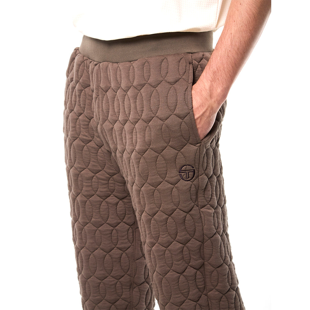 Sergio Tacchini Aversa Quilted Sweatpant - Morel