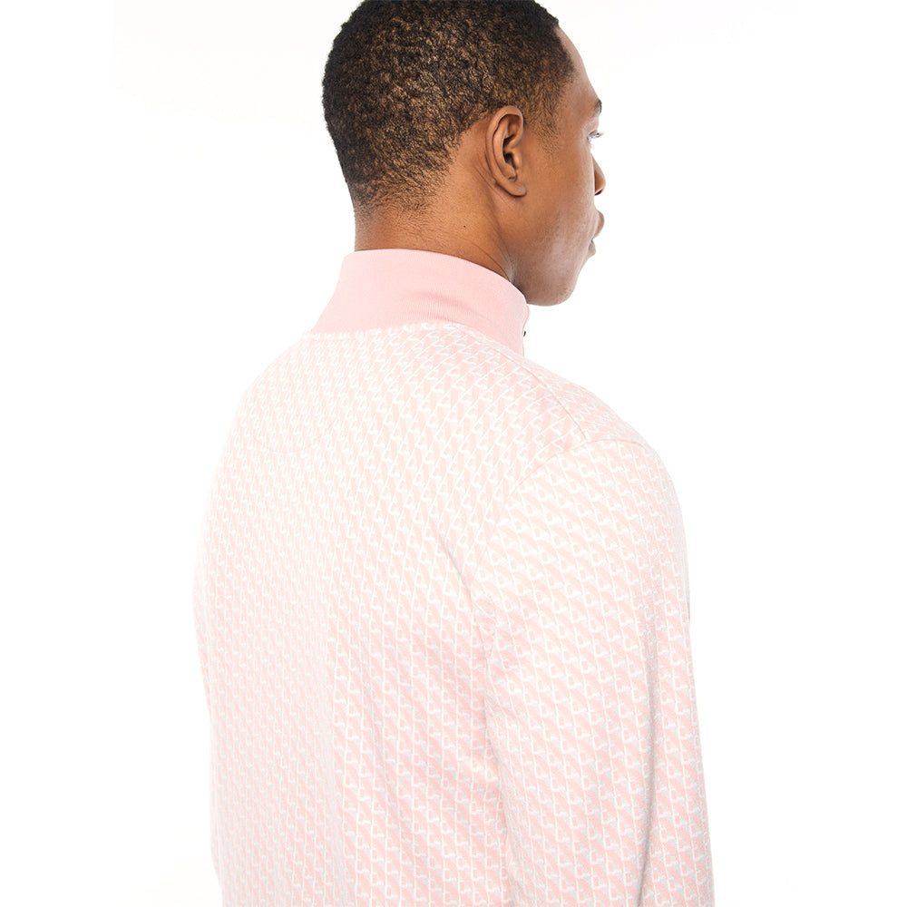 Sergio Tacchini Paolo Knit Track Jacket - Pale Mauve
