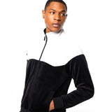 Sergio Tacchini Cielo Velour Track Jacket - Black Beauty