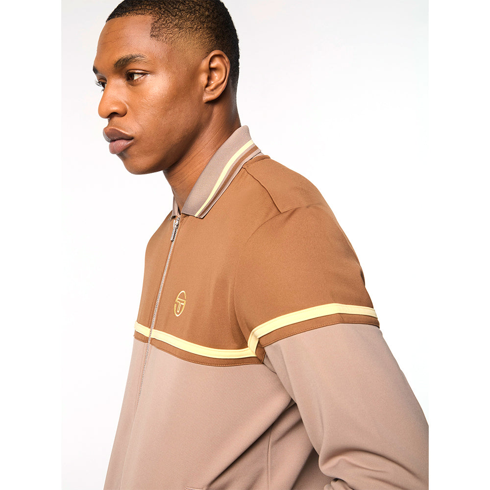 Sergio Tacchini Olmi Track Jacket - Taupe Grey