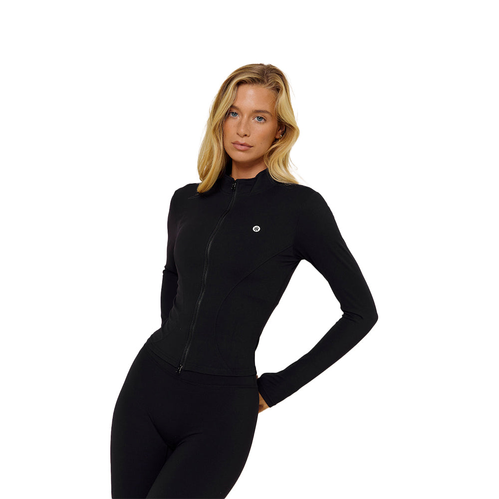 Astoria LUXE BALANCE Zip Up Jacket - Black