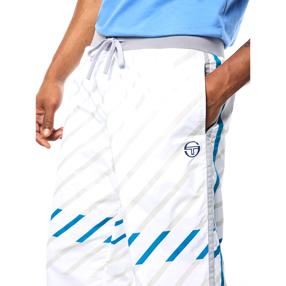 Sergio Tacchini Quadretto Track Pant - Brilliant White