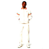 Sergio Tacchini Slice Track Jacket - Gardenia/ Gold