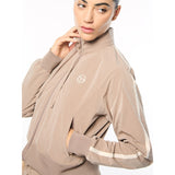 Sergio Tacchini Pippa Track Jacket - Taupe Grey