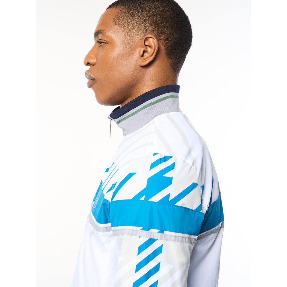 Sergio Tacchini Quadretto Track Jacket - Brilliant White