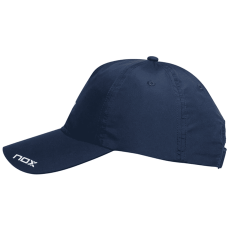 Nox Padel Hat - Blue Cap With White Logo
