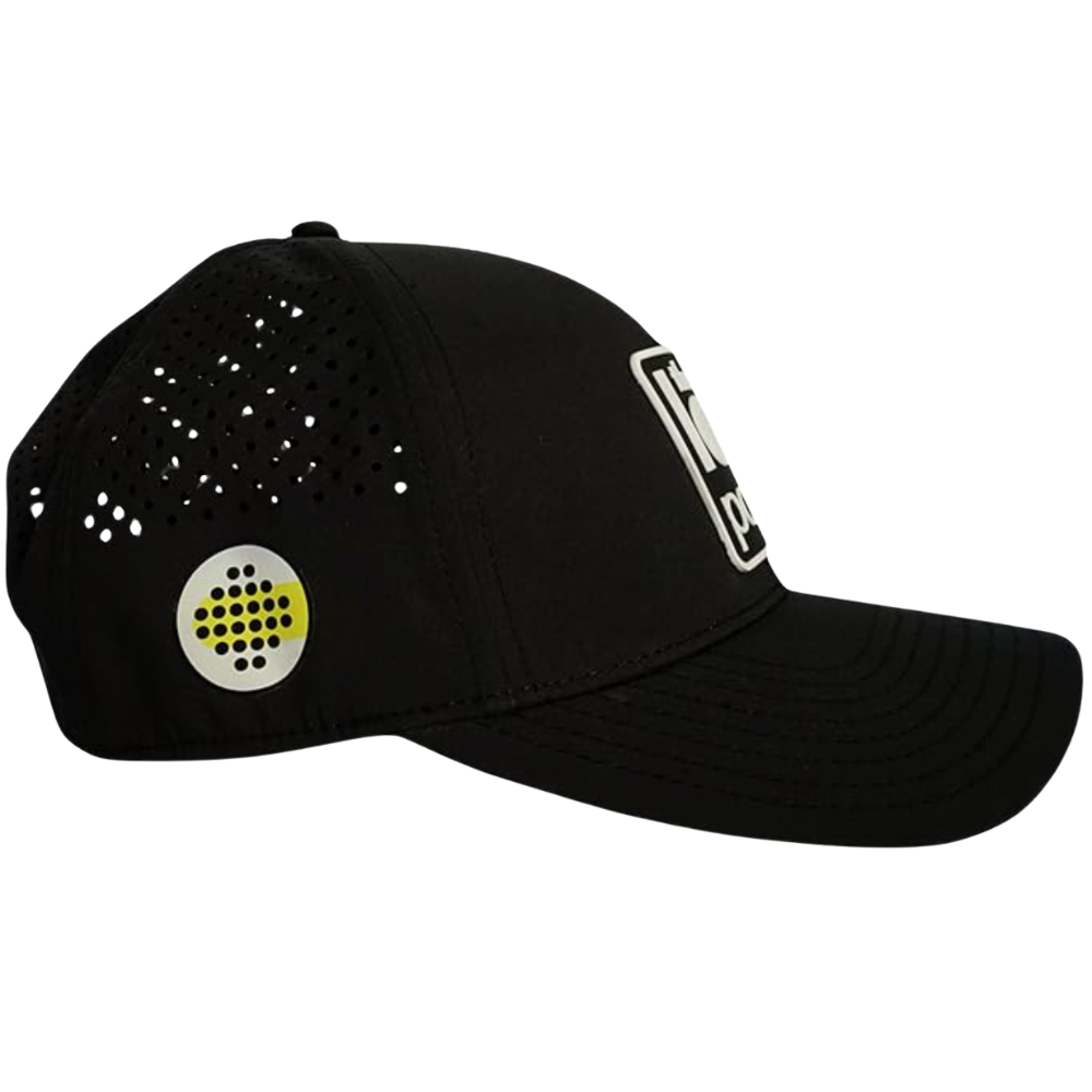 The Lob Padel Cap Black