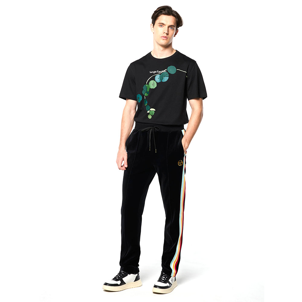Sergio Tacchini Slice Track Pant - Black/ Black
