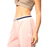 Sergio Tacchini Adele Velour Track Pant - Pale Mauve