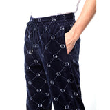Sergio Tacchini Cosimo Velour Track Pant - Maritime Blue