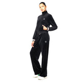 Sergio Tacchini Adele Velour Track Jacket - Black Beauty