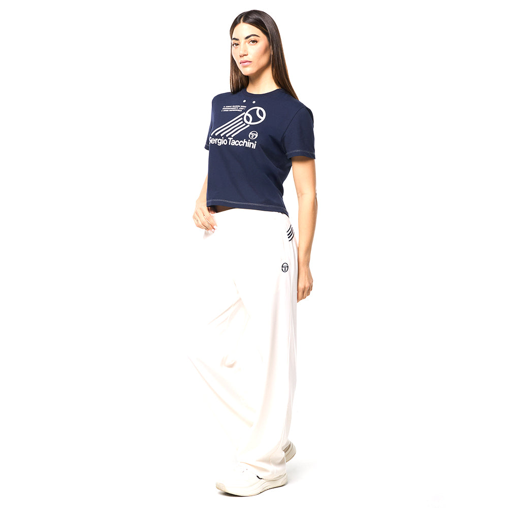 Sergio Tacchini Nera Boxy Tee - Maritime Blue