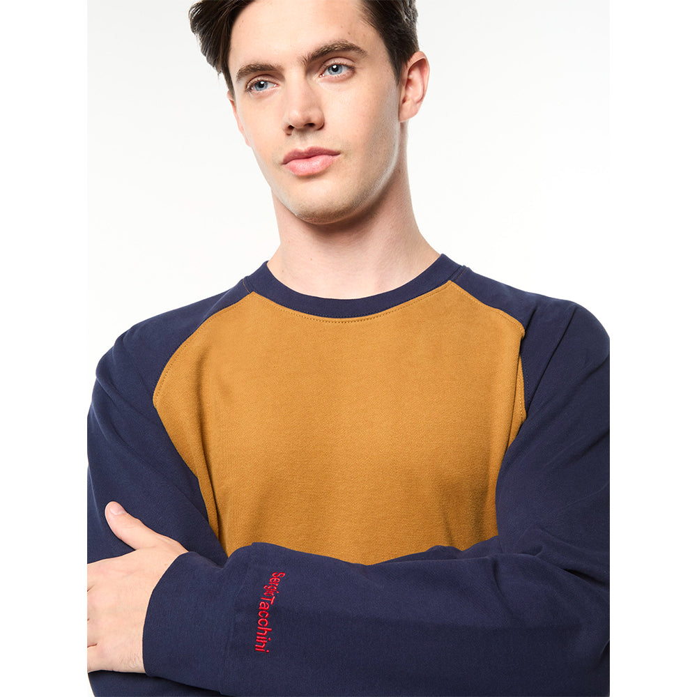 Sergio Tacchini Suonare Crewneck - Bronze Brown