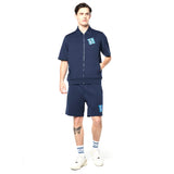 Sergio Tacchini Urso Short Sleeve Track Jacket - Maritime Blue