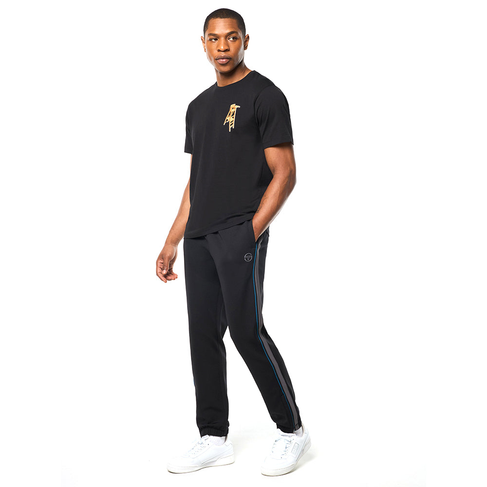 Sergio Tacchini Arbitro T - Shirt - Black Beauty