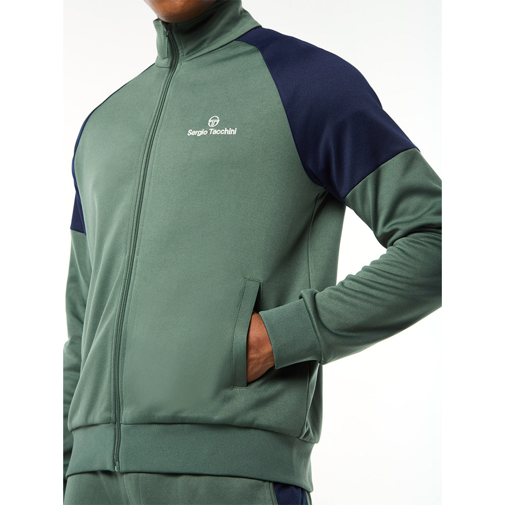 Sergio Tacchini Spacco Track Jacket - Duck Green
