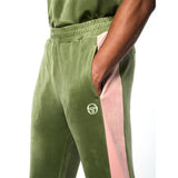 Sergio Tacchini Cielo Velour Track Pant - Bronze Green