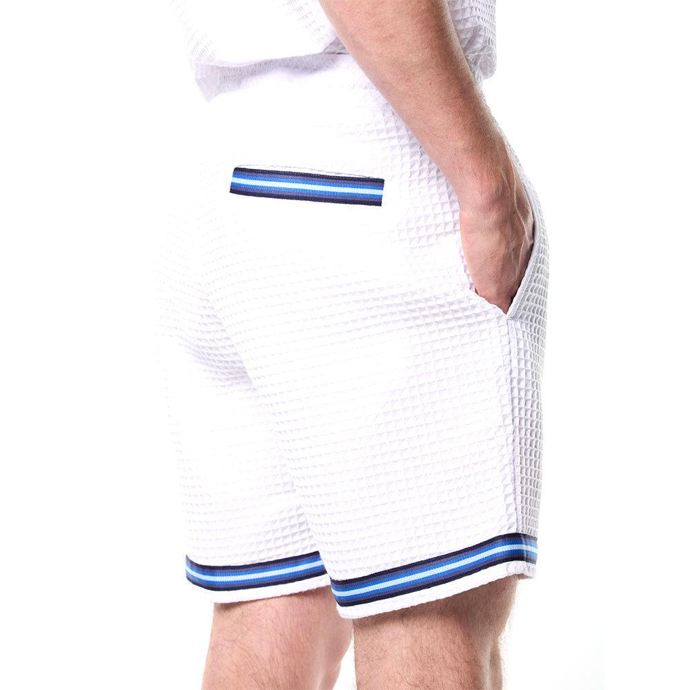 Sergio Tacchini Chiaro Cabana Short - Brilliant White