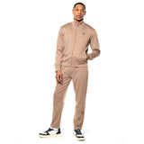 Sergio Tacchini Paolo Knit Track Jacket - Taupe Grey
