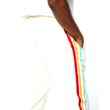 Sergio Tacchini Slice Track Pant - Gardenia/ Gold