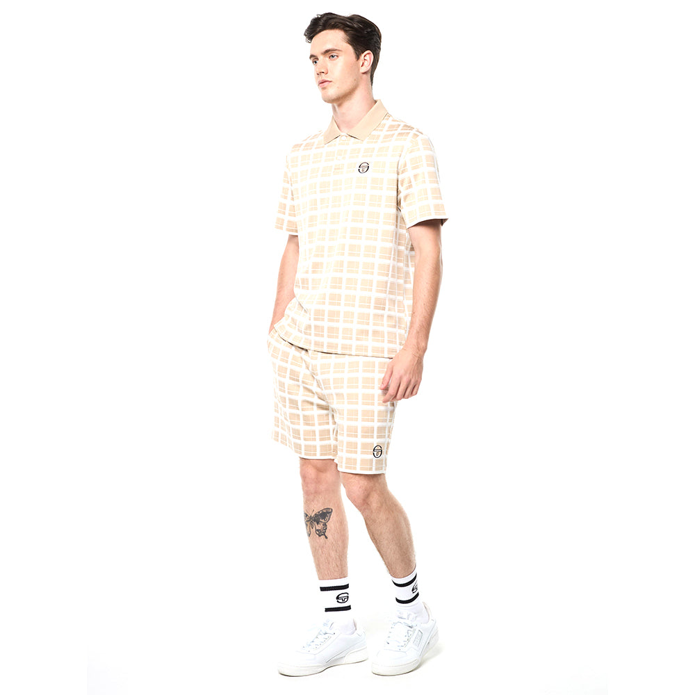 Sergio Tacchini Damarindo Check Polo - Humus