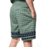 Sergio Tacchini Quadretto Cabana Short - Duck Green