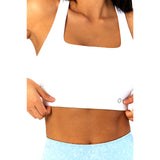 Astoria LIVE LUXE Square Neck Crop - White