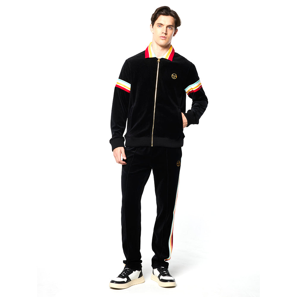 Sergio Tacchini Slice Track Jacket - Black/ Black