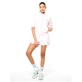 Sergio Tacchini Leila Short Sleeve Track Jacket - Pale Mauve