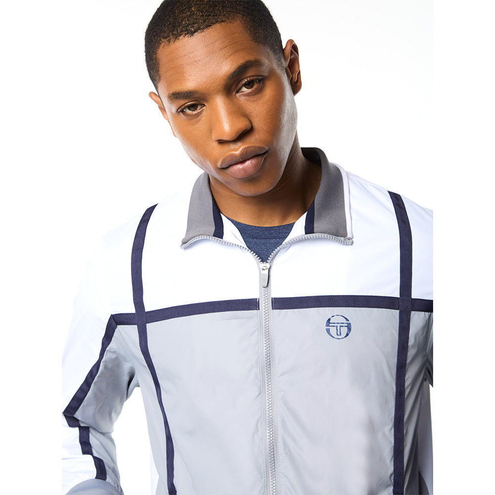 Sergio Tacchini Campo Court Track Jacket - Quiet Grey