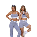 Astoria LUXE BALANCE Headband - Blue Lattice