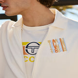 Sergio Tacchini Urso Short Sleeve Track Jacket - Gardenia
