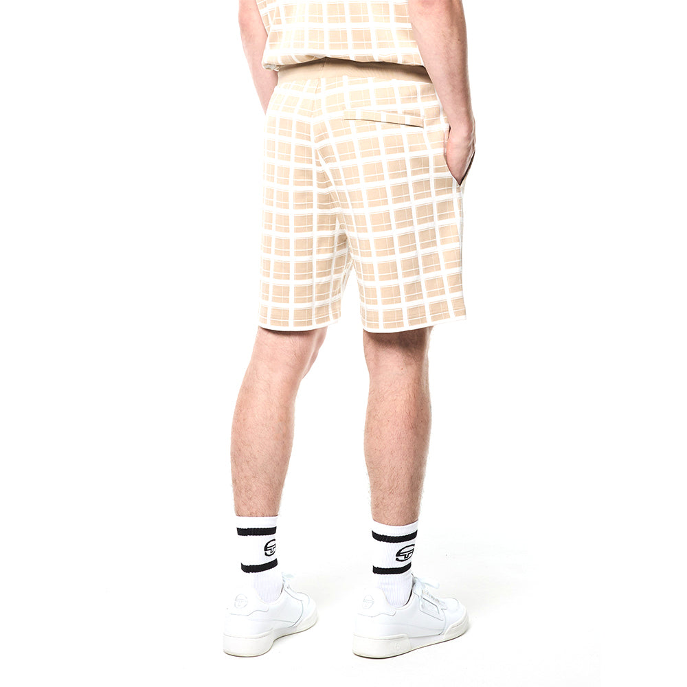 Sergio Tacchini Damarindo Check Short - Humus