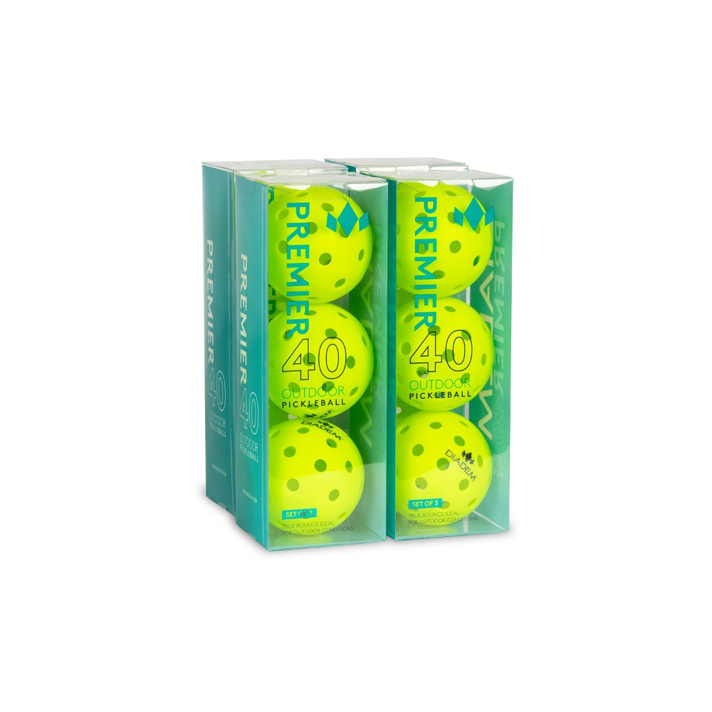 Diadem Sports Premier 40 Outdoor Pickleballs