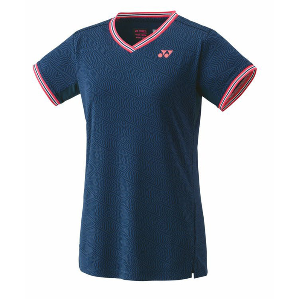Yonex Women's Crew Neck Shirt 20779 (Indigo Marine) - Olympic Limited Edition