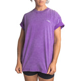 Urban Court - Purple Oversized Urban Pickleball Washed Tee