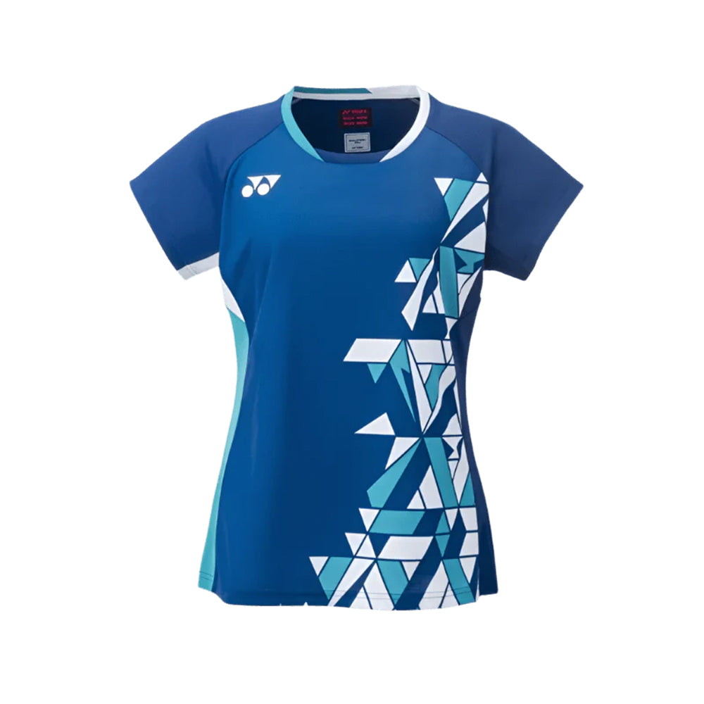Yonex Women's Crew Neck Shirt 20635 (American Blue)