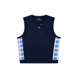 Sergio Tacchini Lara Cropped Top - Maritime Blue