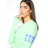 Sergio Tacchini Lara Contour Jacket - Green Ash