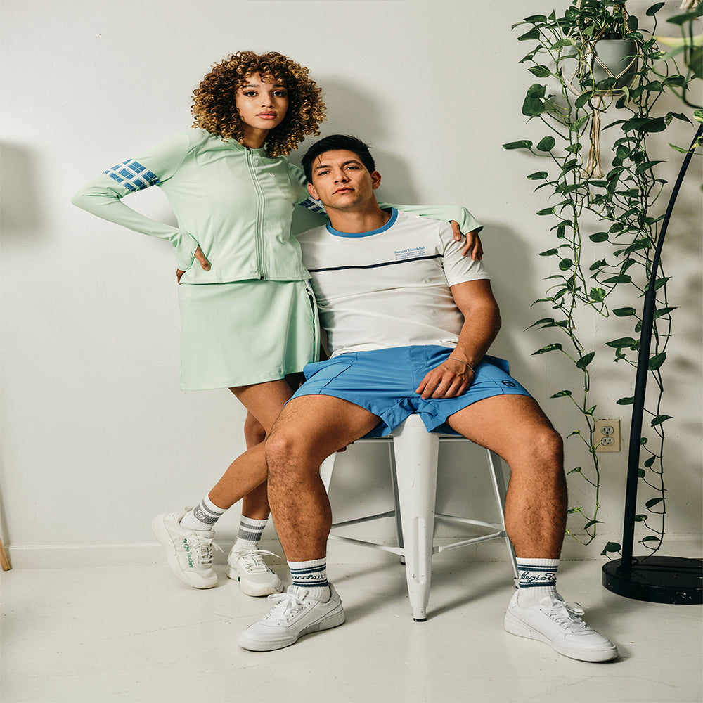 Sergio Tacchini Lara Contour Jacket - Green Ash