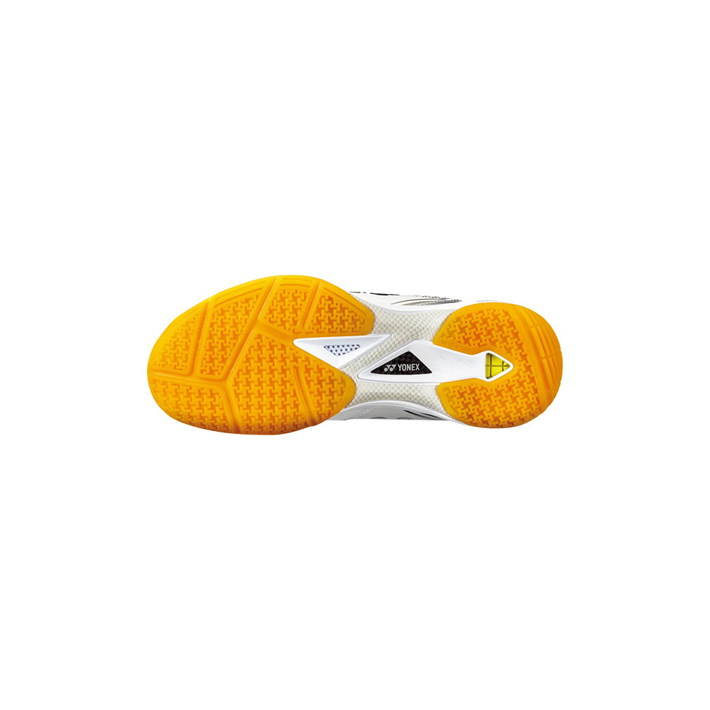 Yonex Badminton Shoe Power Cushion 65Z3 Wide Unisex (White/Orange)