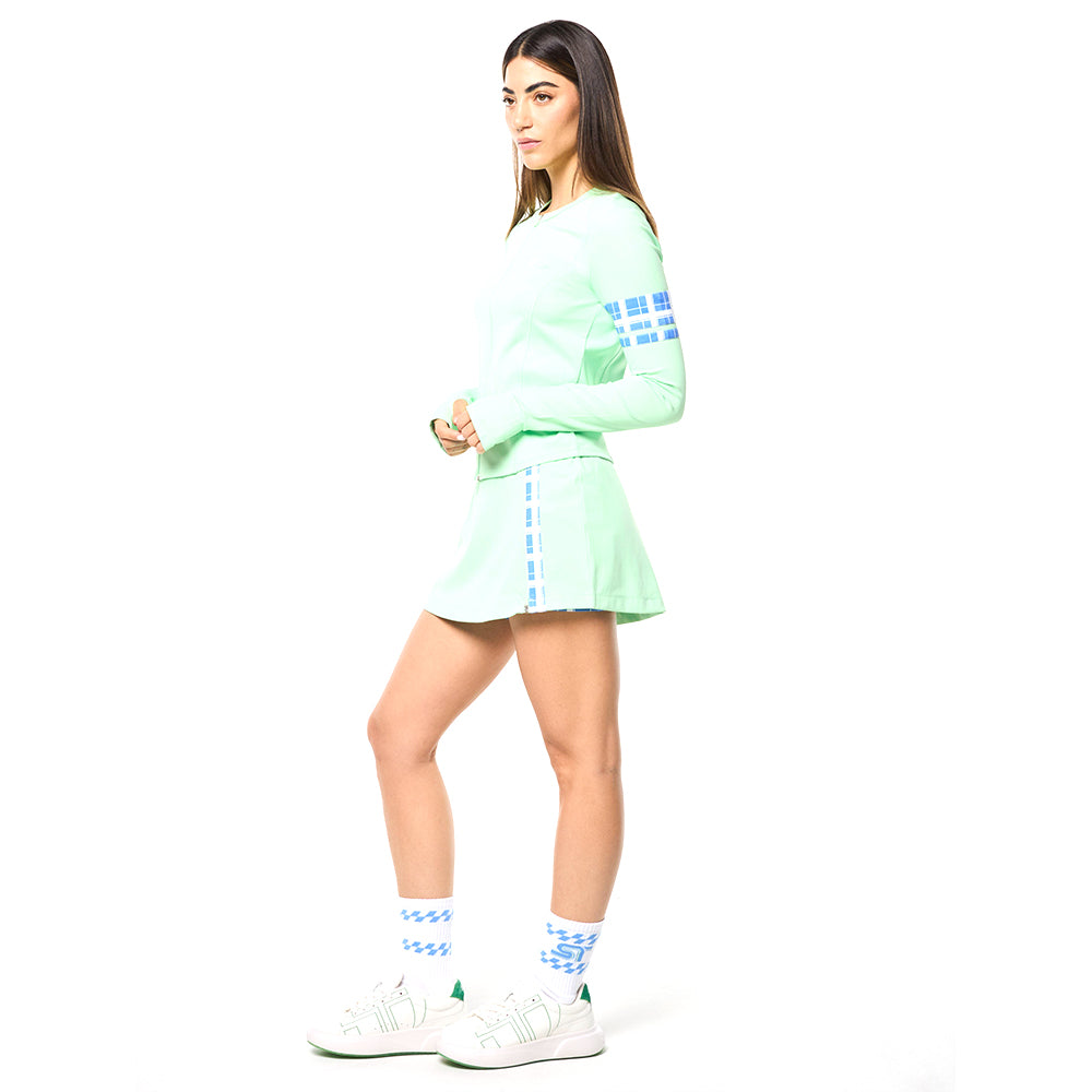 Sergio Tacchini Lara Contour Jacket - Green Ash